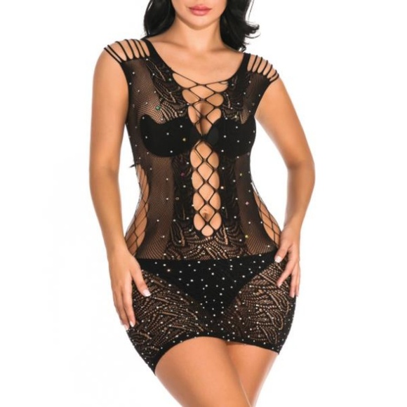 NEW Sexy Bling Lingerie #D37L - Picture 3 of 8